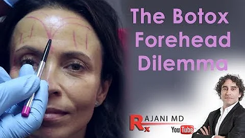 Can botox cause swelling on forehead